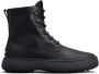 Tod's logo-debossed leather boots Black - Thumbnail 1