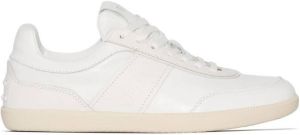 Tod's logo-embossed low top sneakers White