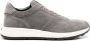 Tod's logo-patch leather sneakers Grey - Thumbnail 1