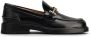 Tod's logo-plaque leather loafers Black - Thumbnail 1