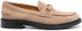 Tod's logo-plaque leather loafers Neutrals - Thumbnail 1