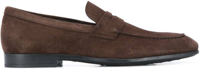 Tod's low-heel loafers Brown