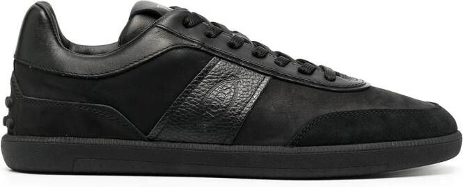 Tod's low-top lace-up sneakers Black