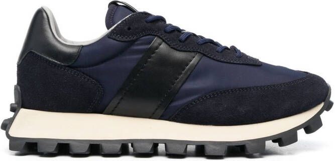 Tod's low-top panelled sneakers Blue
