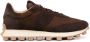 Tod's panelled lace-up suede sneakers Brown - Thumbnail 1