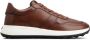 Tod's panelled leather sneakers Brown - Thumbnail 1