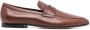 Tod's penny-strap leather loafers Brown - Thumbnail 1