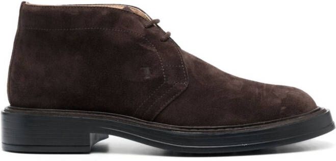 Tod's Polacco Extralight suede loafers Brown