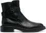 Tod's polished-finish ankle boots Black - Thumbnail 1