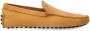 Tod's slip-on leather loafers Yellow - Thumbnail 1