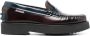 Tod's two-tone leather loafers Red - Thumbnail 1