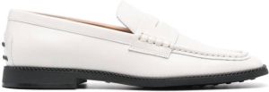 Tod's square-toe studded loafers White