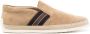 Tod's striped suede loafers Brown - Thumbnail 1