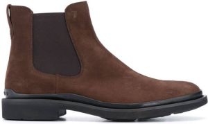 Tod's suede Chelsea boots Brown