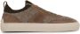 Tod's suede panelled low-top sneakers Brown - Thumbnail 1