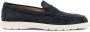 Tod's suede penny loafers Blue - Thumbnail 1