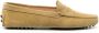 Tod's suede slip-on loafers Green - Thumbnail 1