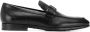 Tod's T logo leather loafers Black - Thumbnail 1