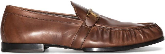 Tod's Timeless leather loafers Brown