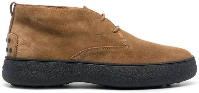 Tod's W.G. Desert suede boots Brown