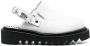 Toga Pulla buckled ankle-strap flat mules White - Thumbnail 1