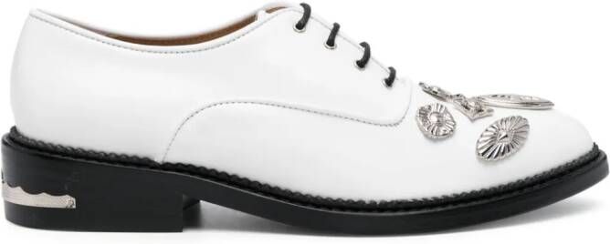 Toga Pulla embellished Oxford shoes White
