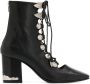 Toga Pulla lace-up ankle boots Black - Thumbnail 1