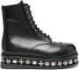 Toga Pulla stud-embellished leather boots Black - Thumbnail 1