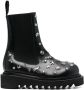 Toga Pulla studded ridged sole ankle boots Black - Thumbnail 1