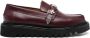 Toga Virilis chunky leather loafers Red - Thumbnail 1