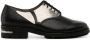 Toga Virilis embellished leather Oxford shoes Black - Thumbnail 1