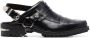 Toga Virilis leather slingback loafers Black - Thumbnail 1