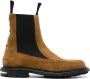 Toga Virilis stud-embellished suede boots Brown - Thumbnail 1