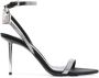 TOM FORD 105mm crystal-embellished sandals Black - Thumbnail 1