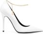 TOM FORD 110mm patent leather pumps White - Thumbnail 1