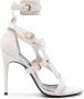 TOM FORD 115mm buckle-fastening leather sandals White - Thumbnail 1