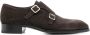 TOM FORD 30mm suede monk shoes Brown - Thumbnail 1