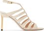 TOM FORD 85mm crocodile-embossed leather sandals Neutrals - Thumbnail 1