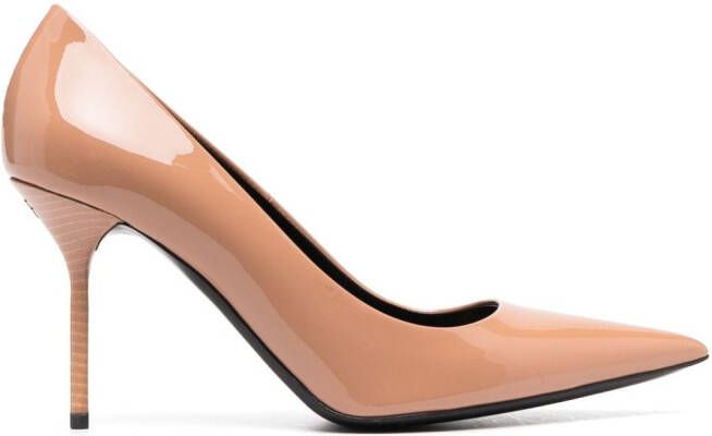 TOM FORD 90mm patent leather pumps Neutrals