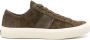 TOM FORD Cambridge suede sneakers Green - Thumbnail 1