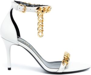 TOM FORD chain-embellished sandals White