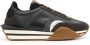 TOM FORD James panelled flatform sneakers Green - Thumbnail 1