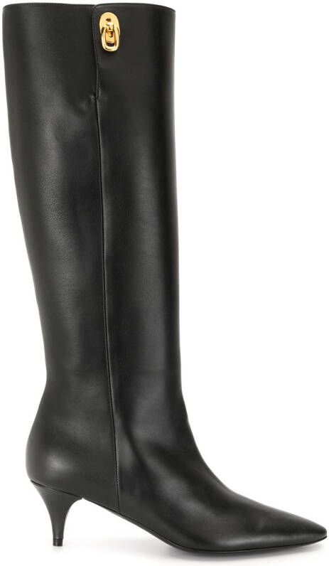 TOM FORD knee-length heeled boots Black