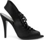 TOM FORD lace-front 110mm leather pumps Black - Thumbnail 1