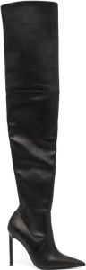 TOM FORD leather thigh boots Black