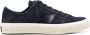 TOM FORD logo-patch lace-up sneakers Blue - Thumbnail 1