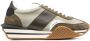 TOM FORD logo-patch sneakers Green - Thumbnail 1