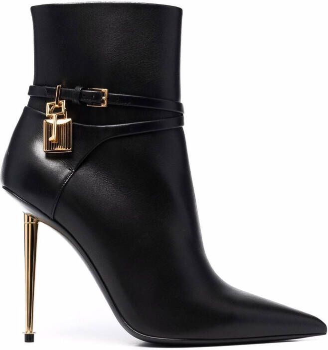 TOM FORD Padlock 120mm boots Black