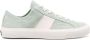 TOM FORD panelled lace-up suede sneakers Green - Thumbnail 1