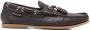 TOM FORD pebbled tassel almond-toe boat shoes Brown - Thumbnail 1